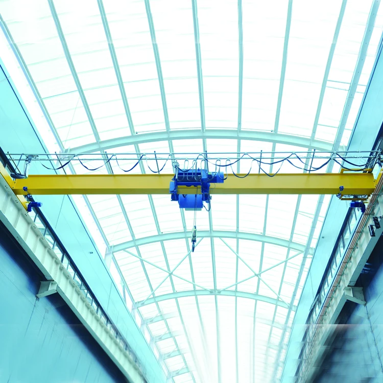 
low headroom european type 10 ton bridge overhead crane 