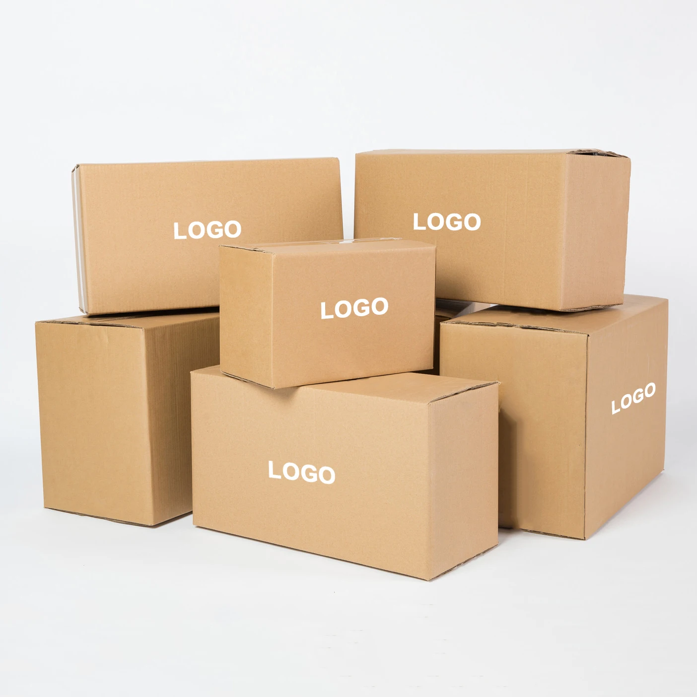 Manufacturer Custom Logo Recyclable Paper Cardboard Moving Printed Mailing Packaging Delivery Shipping Corrugated Carton Box