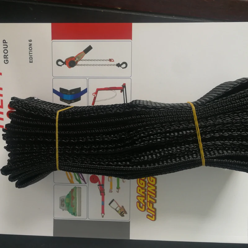 Polyester One Way Slings for Lifting / Car-seat-belt,Crane Lifting Slings 50MM width 20MM length