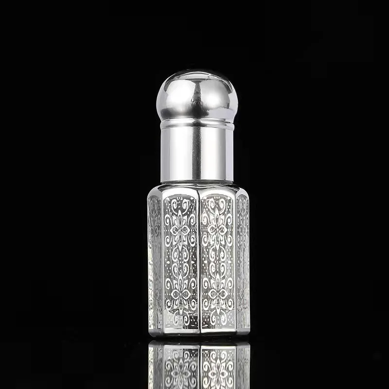 Hot Sale arabic dubai classic roll on 3ml fragrance perfume oil glass bottle attar oud oil bottles