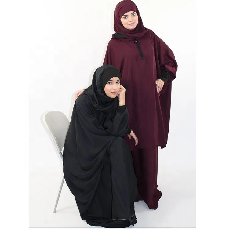 Wholesale jilbab khimar Islamic indian Ethnic Clothes Women muslim prayer dress dubai khimar abaya