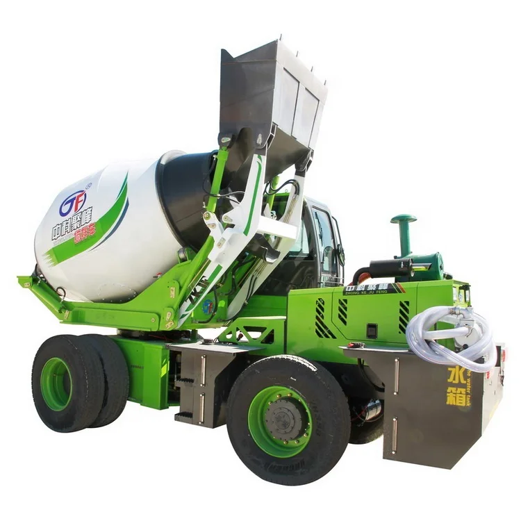 Zhongke Jufeng (Shanqi Group) 3.5 cubic meters A self-feeding mixer truck discharge faster without residue
