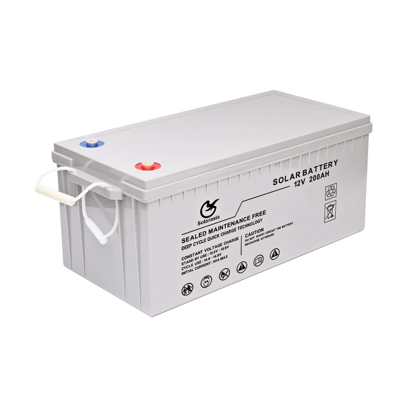 Gel Battery 250Ah 200Ah 150Ah 100Ah  High Energy Density Lifepo4 Deep Cycle Factory Supply Price Stock