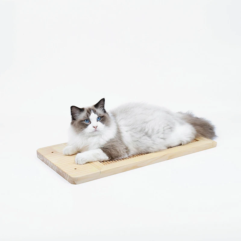 Hot style sisal cat toys new wood modern cat sisal scratcher