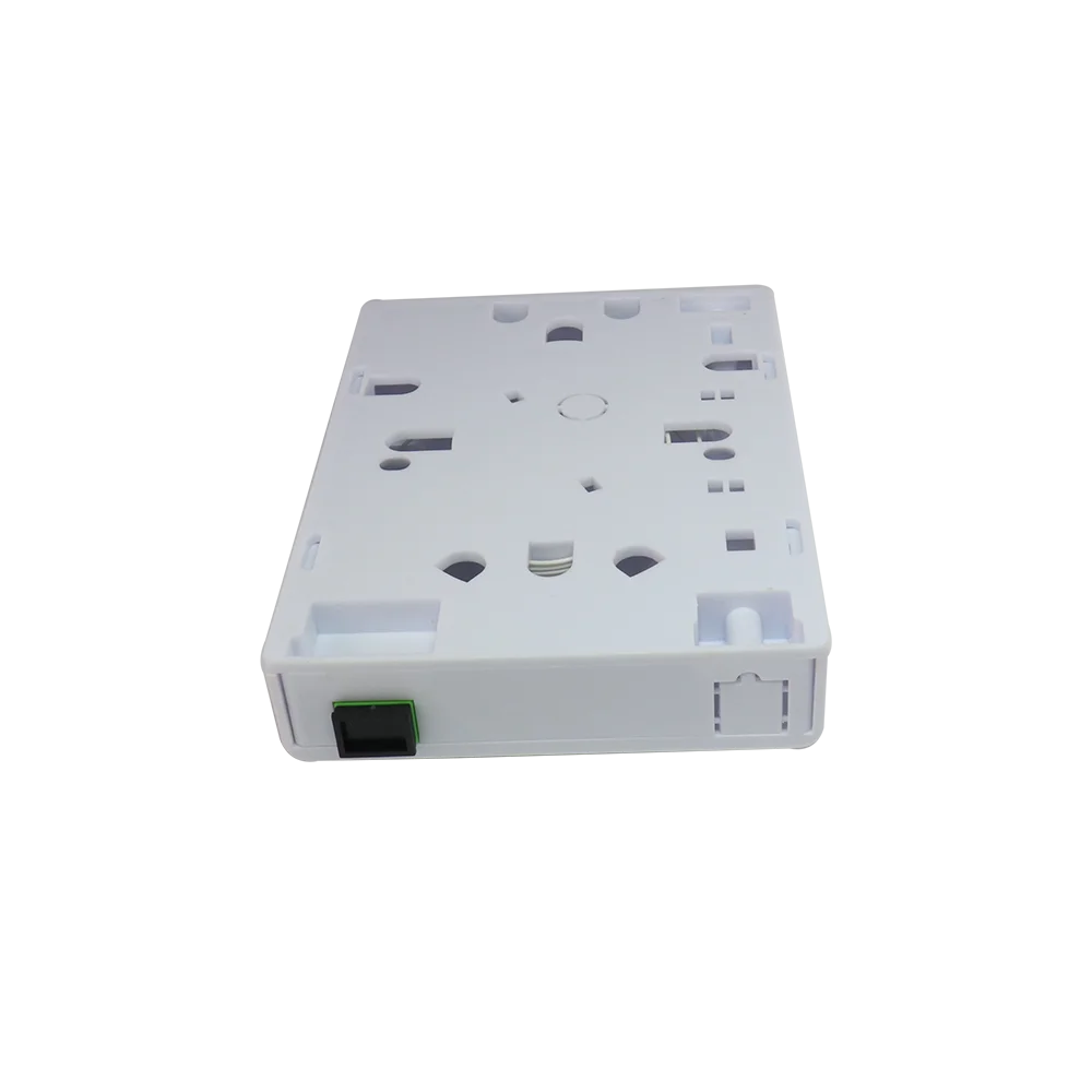 1 Core Mini  FTTH Terminal Box with Night Light 8686 Series Extender Wall-outlet Box