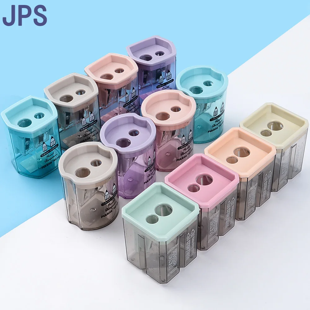 JPS OEM Taille - crayons Студенческая точилка для карандашей с двумя отверстиями баком