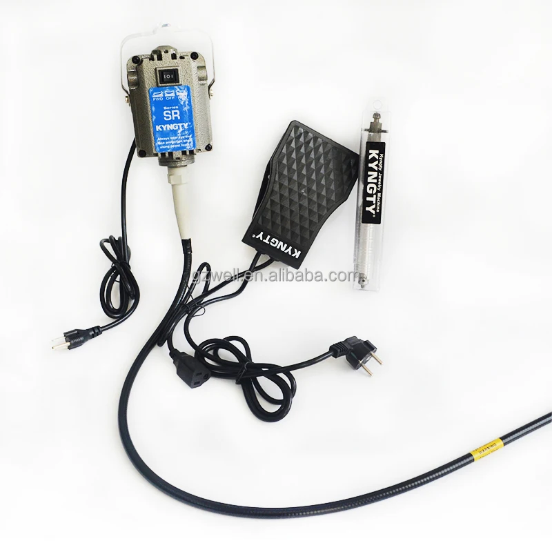 Jewelry Making Supplies Kit Jewelry Tools Flex Shaft Motor Flexible Shaft Polishing Machine jewelry tools goldsmith