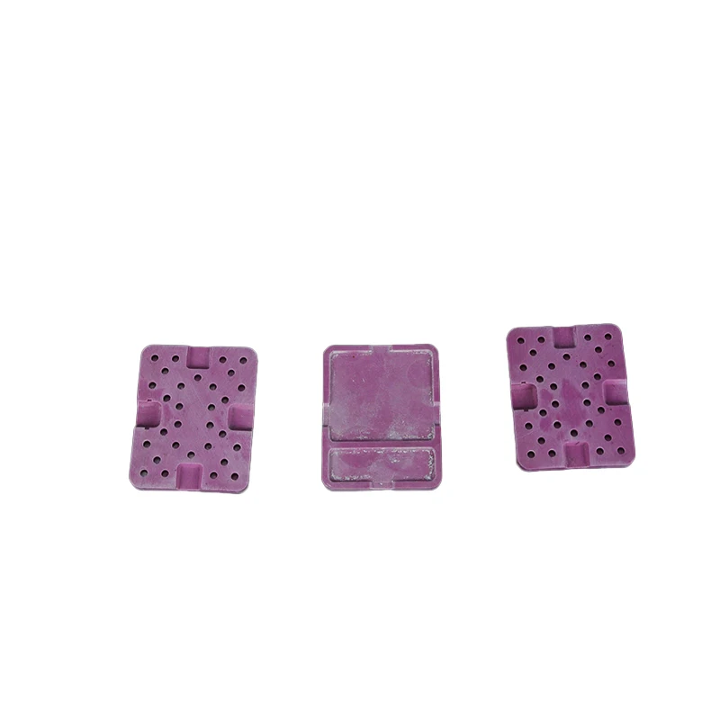 Dental perforated far infrared honeycomb ceramic plate