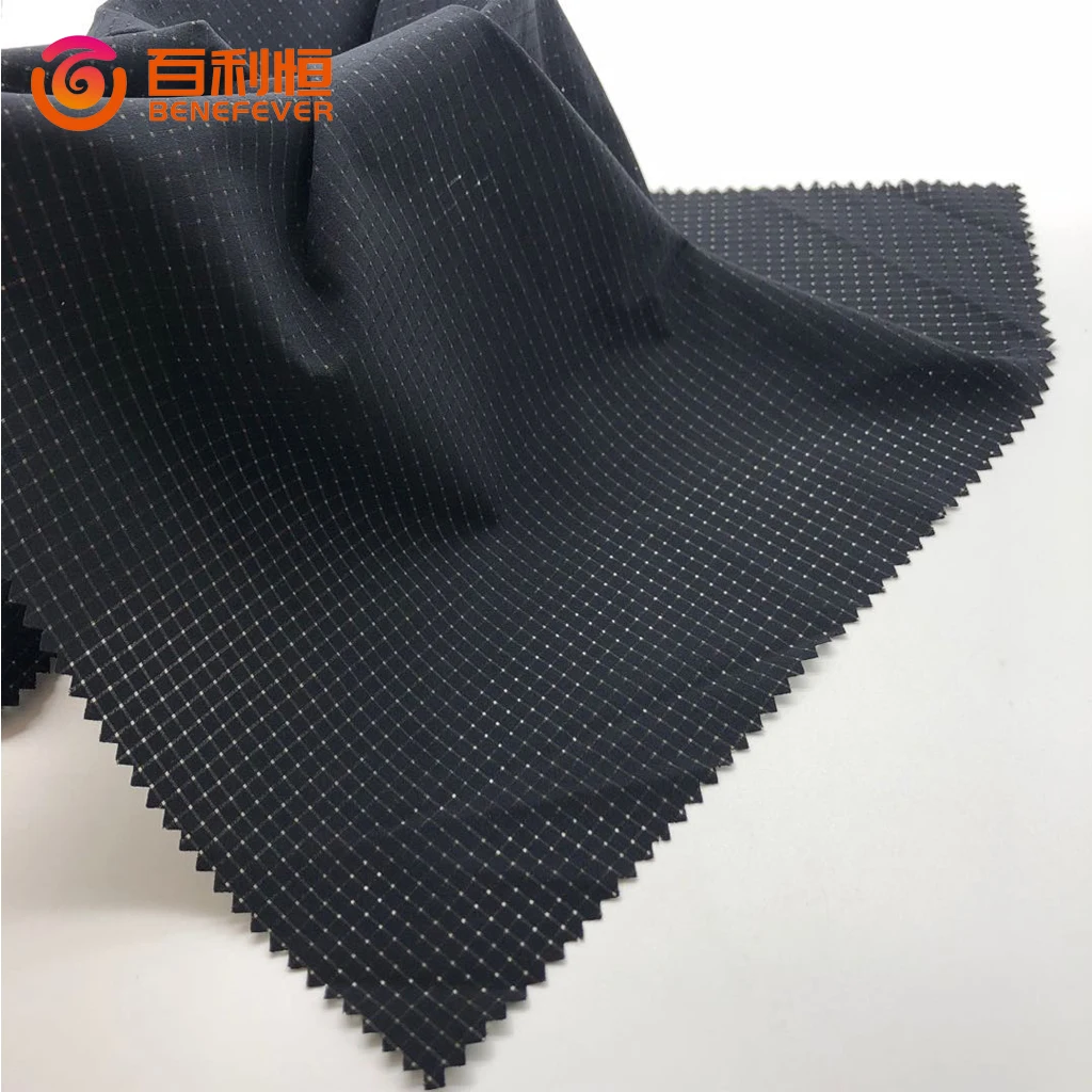 alkali plaid waterproof   4-way stretch nylon fabric for quick-dry pants