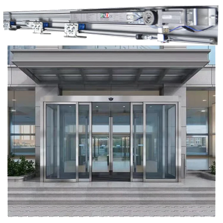 Aluminium alloy profile automatic door kit sliding door closer