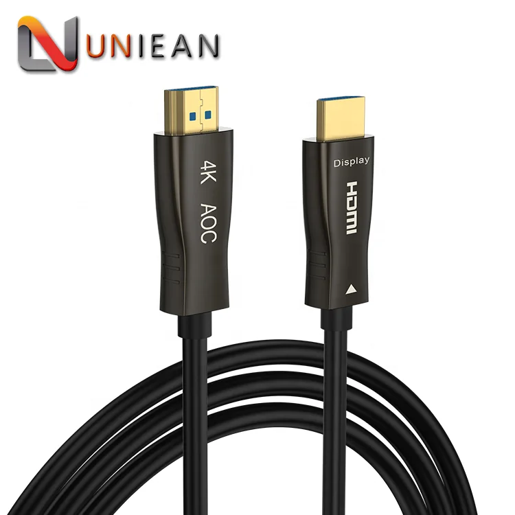 HDMI Kabel 2.0 Gold Plated 10M 30M 50M 100M HDMI Optical Fiber Cable 4K 60Hz AOC HDMI Cable