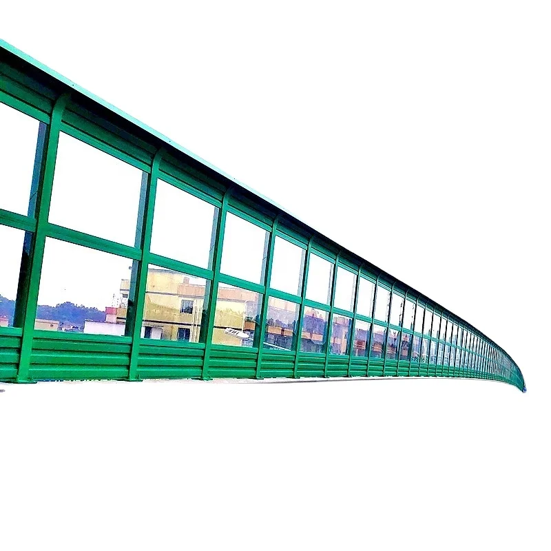 Road traffic sound barrier with good installation and sound insulation effects in highway communities outdoor noise barrier