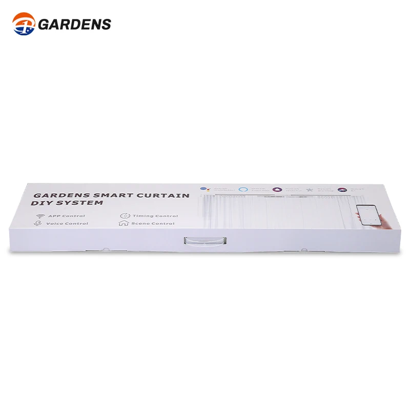 Garden 4.2M Smart Home Improvements Curtain Motor Track Set Kit With Radio Overheating Protection System Timing Function