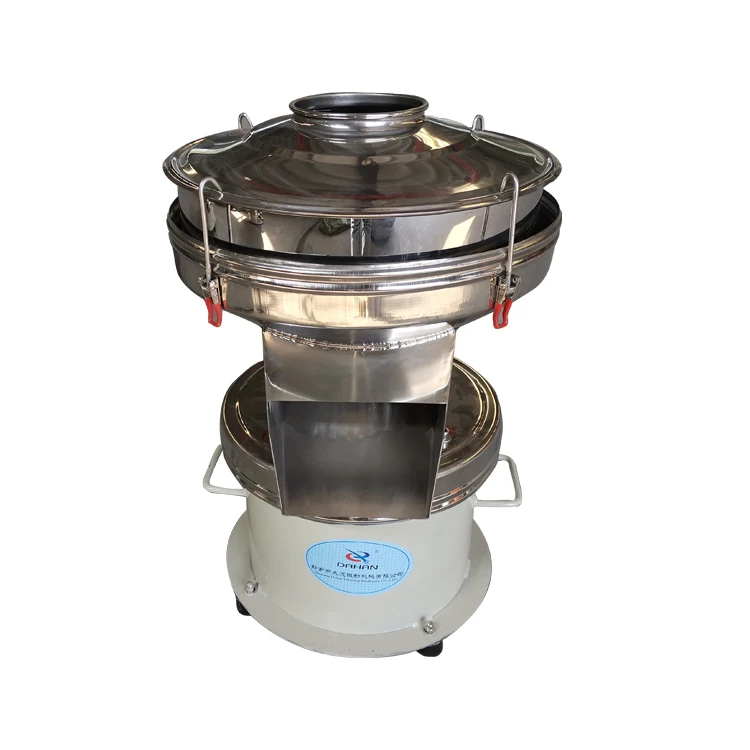 Filtering Stainless Steel Vibrating Sifter Separator 450 Type Milk for Fine Flour