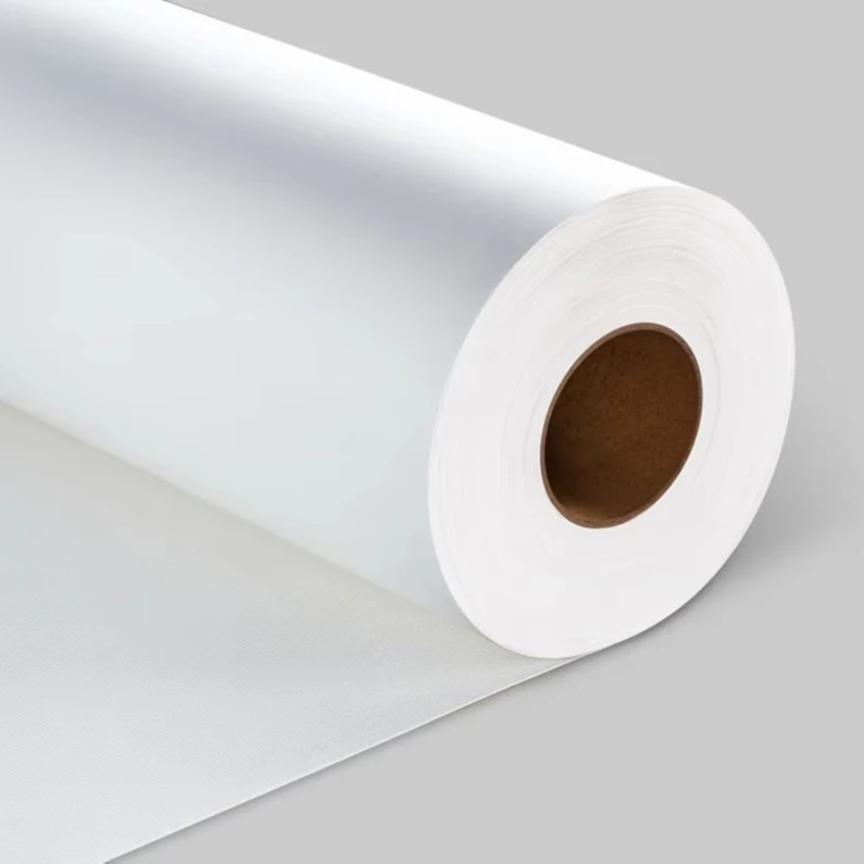 Blank White Environmentally Friendly Nonwoven Printable Wallpaper For Leaving Room Wallpaper