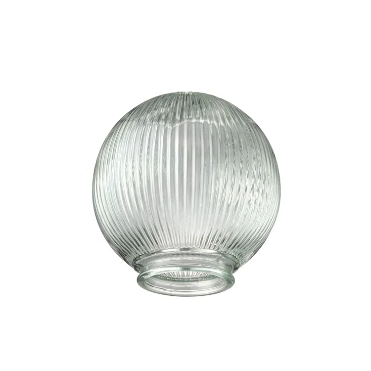 Simple Design Durable Frosted Glass Ball Mini Lamp Shade For Tabletop Lamp