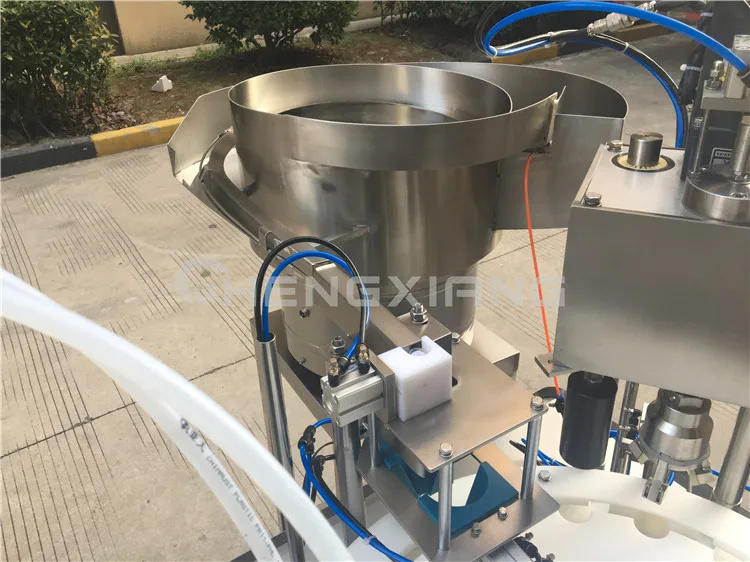Automatic Glass Bottle Perfume Production Line 30ml 100ml Spray Filling Crimping Machine