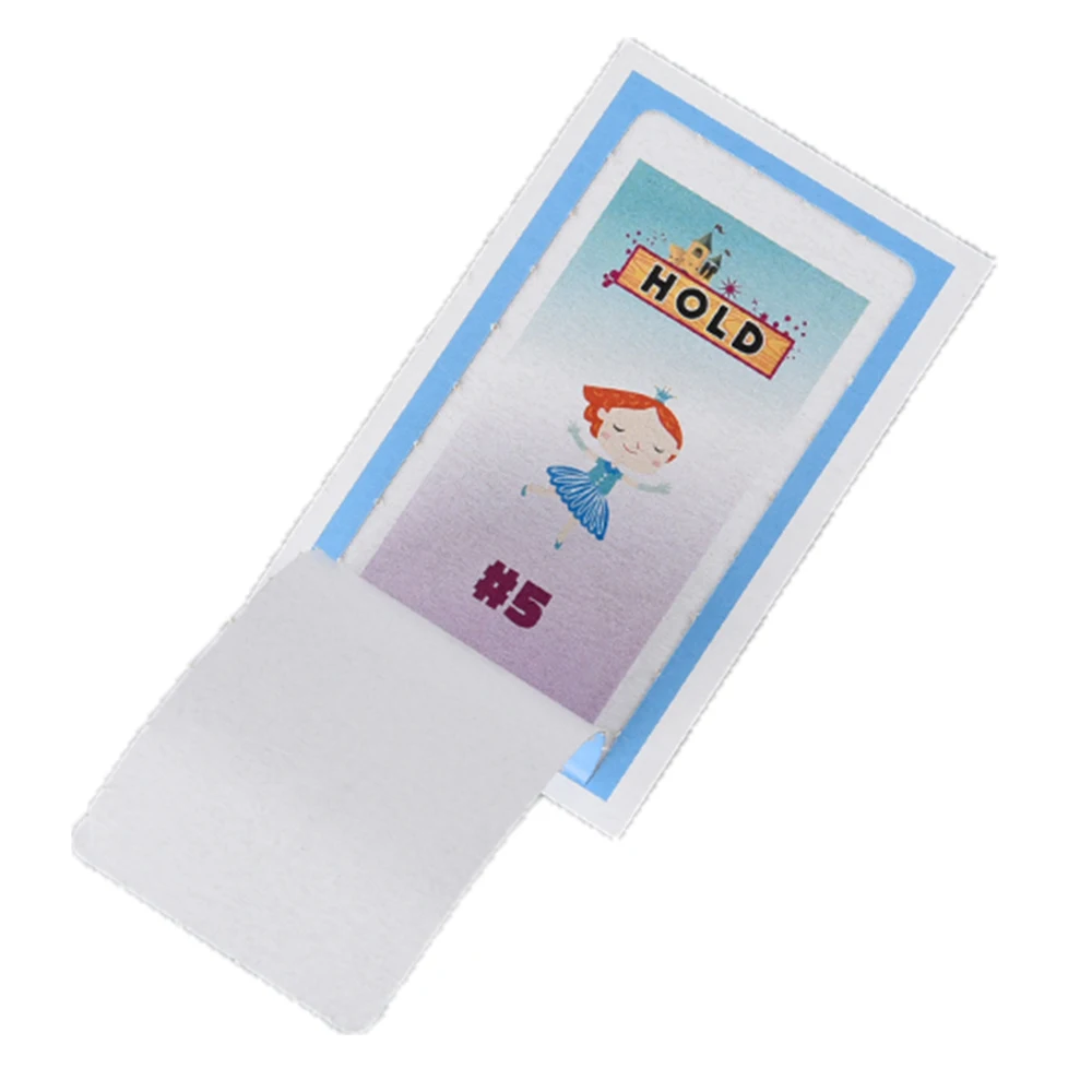 Factory price instant  peel off tickets one window round pull tabs gambling tickets and board