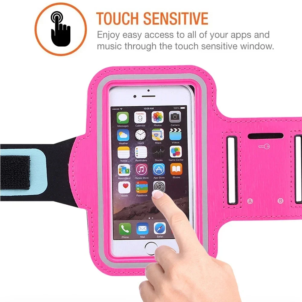 Custom Outdoor Arm Pouch Phone Bag Running Gym Sports Phone Holder Arm Band Bag