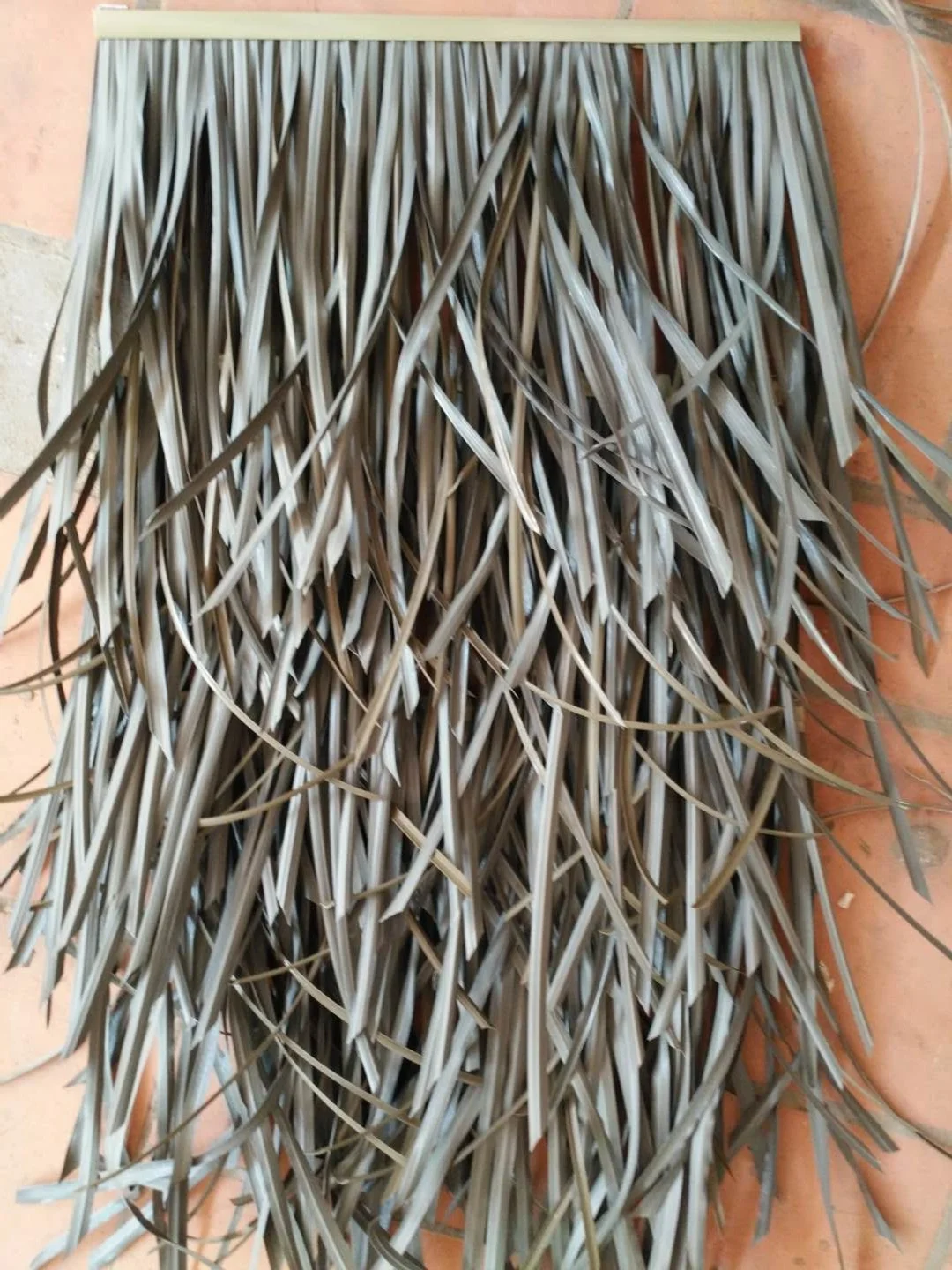 
Practical and durable plastic thatch roof 