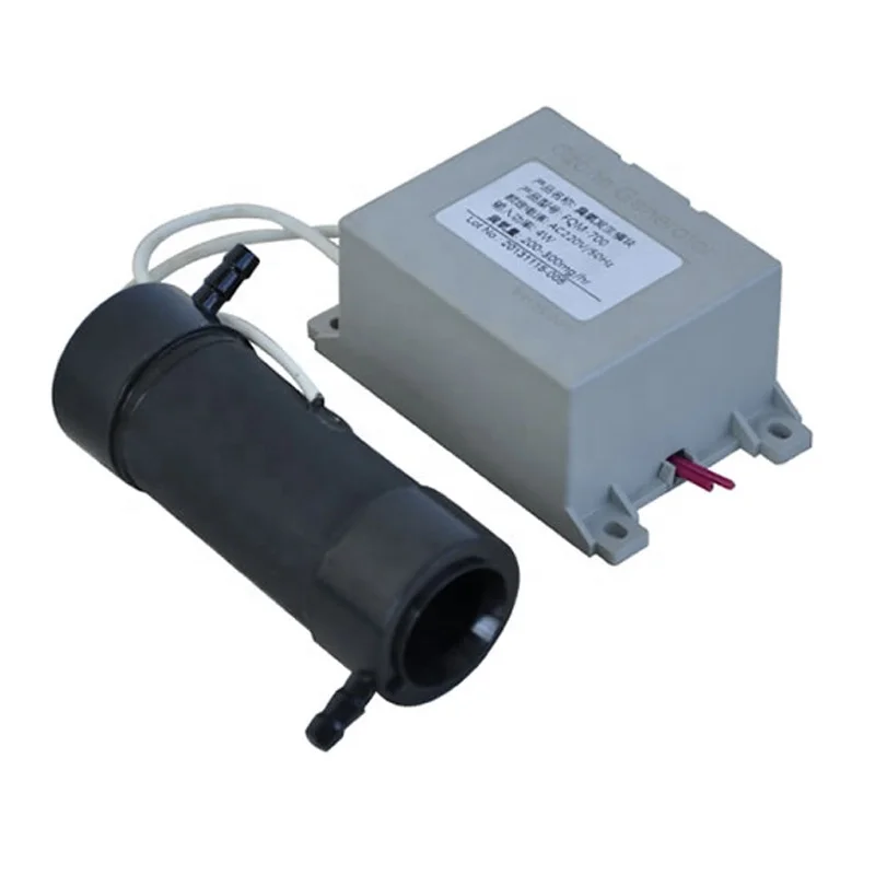  FQM-700 12V Quartz Glass Tube Ozone Generator for disinfection with