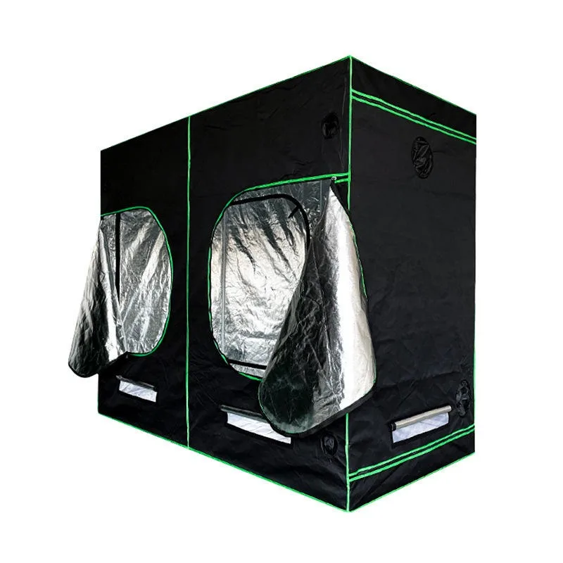 240x240x200 cm 8x8 ft china large cheap grow rooms outdoor indoor mylar custom hydroponics Grow Tent 1680d 600d 210d for sale