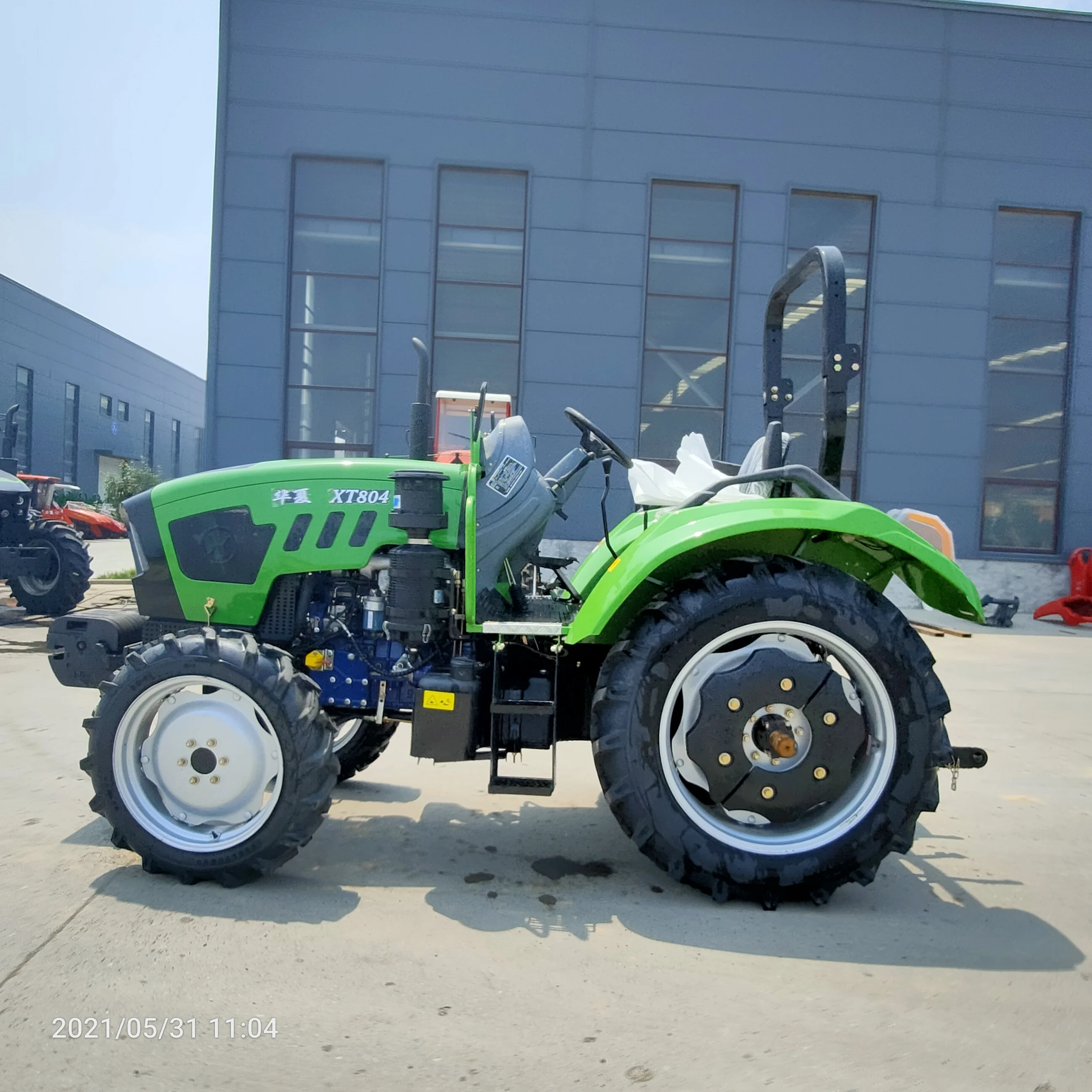 4x4 80hp Sicherheit для Европейского сельскохозяйственного трактора