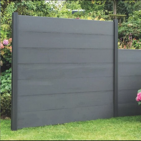 Full Set Garden WPC Fence Aluminum with Cheap Gate