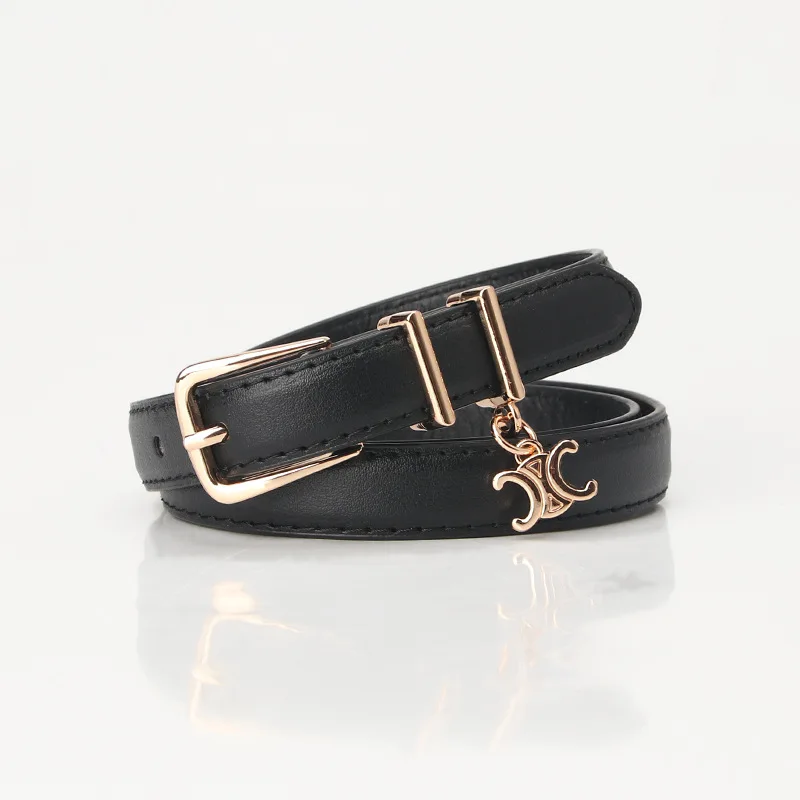 Wholesale Casual Versatile Simple Belt Pin Buckle Metal Fashion Denim Ladies Belt Decorative Dress Jeans Belt