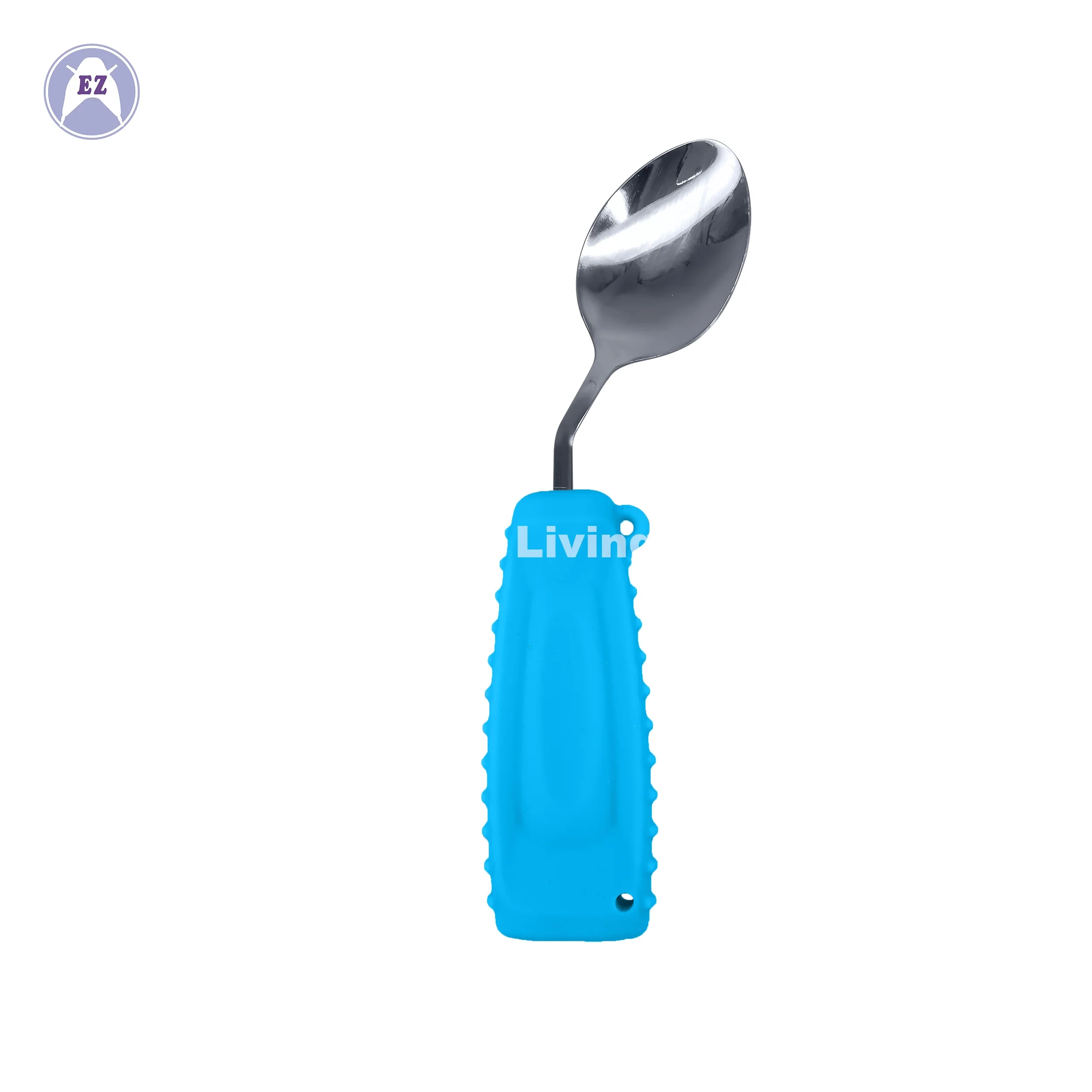 
Elderly Weighted Adaptive Utensils Eating Angled Spoon Large Handled for Elderly Hand Tremors Parkinsons Arthritis 