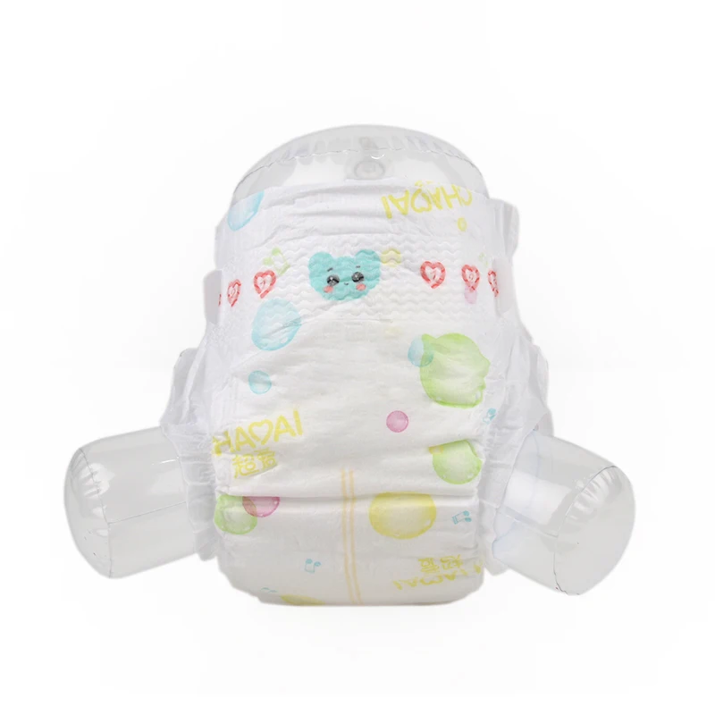 Private Label Fraldas de bebe Wholesale Factory Soft Cotton Baby Training Pants Diapers Packaging Box In Bales