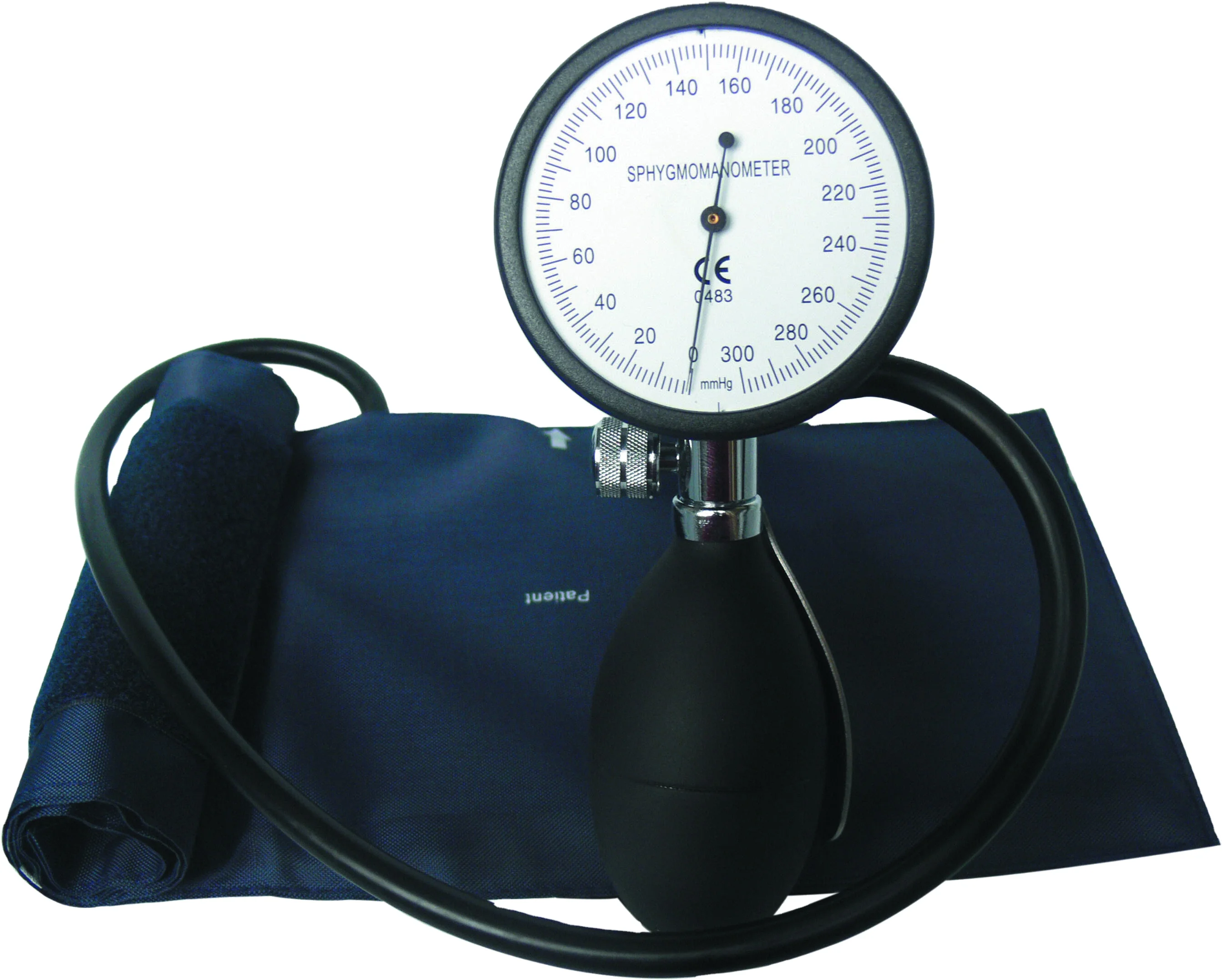 High Quality Single/Dual Tube Handheld Palm Sphygmomanometer Kit Medical Manual BP Monitor mechanical tonometer