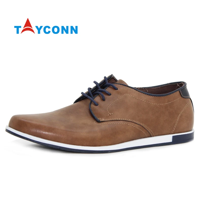 Мужские деловые повседневные кожаные оксфорды Mocasin Hombre