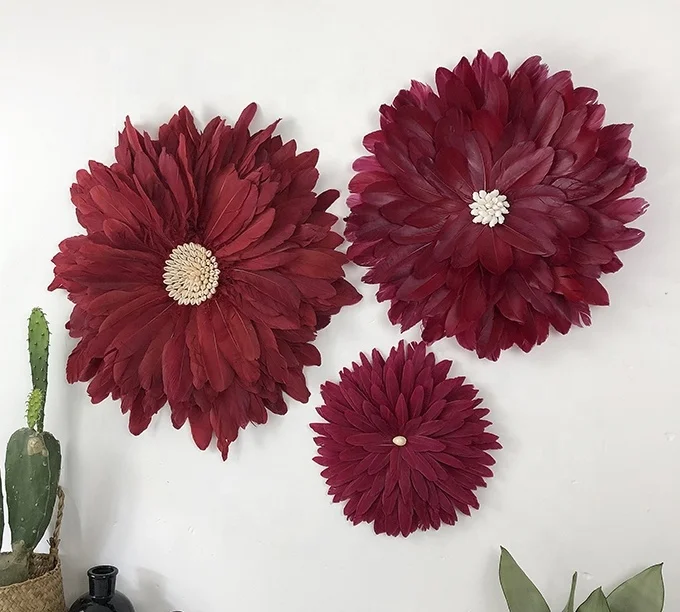 Carmine Modern Nordic Boho African Wall Art Feather Juju Hat Wall Decor for Sale Home Decor Christmas Living Room Bedroom