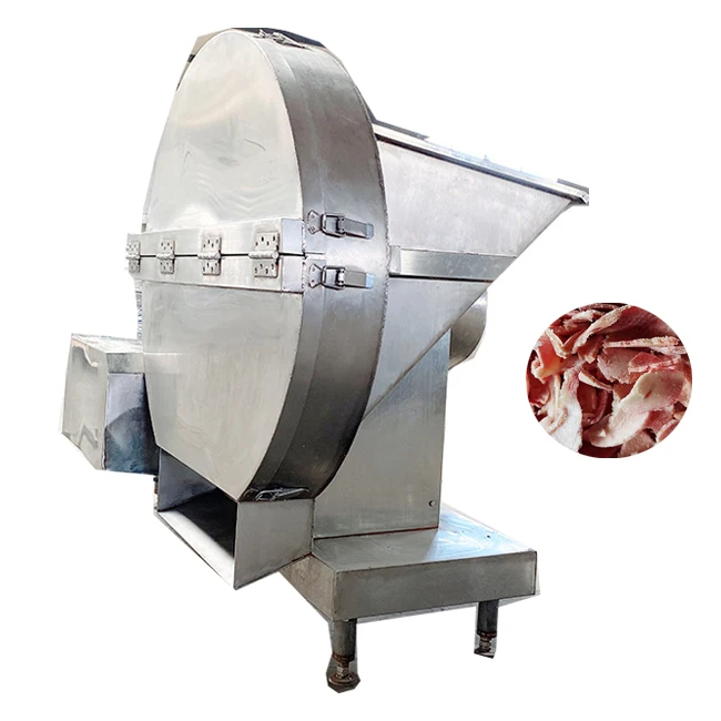 Industry Frozen Meat slicer cutting machine automatic frozen meat slicer machine for sausage