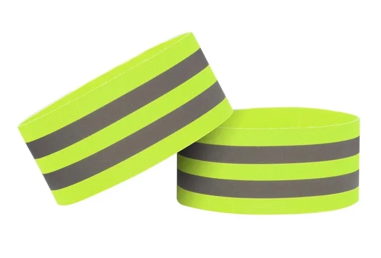 high visibility reflective Arm Band/factory wholesale Night Walking AND Cycling reflective safety arm strap band