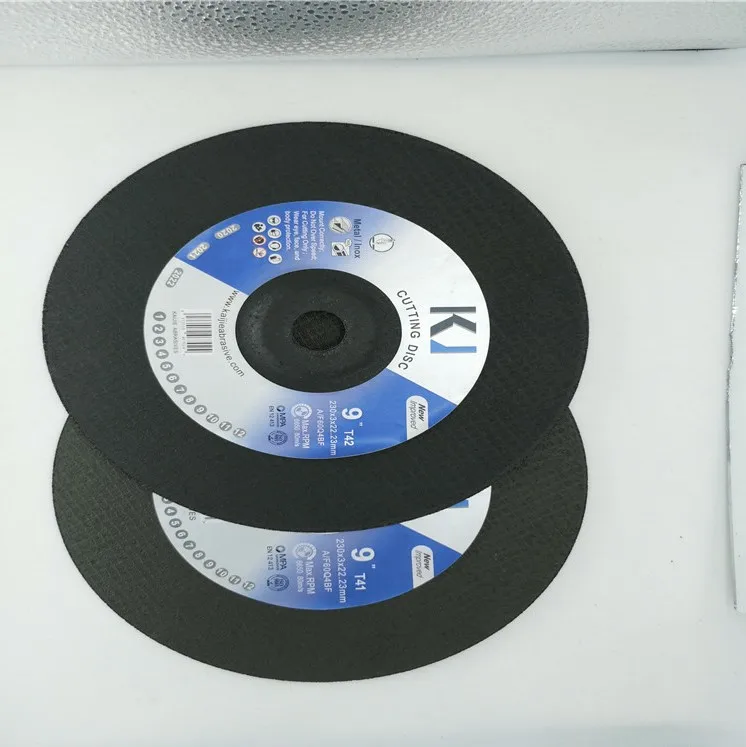 China Double Net Metal Abrasive Cutting Disc Stainless Steel Cutting Wheel