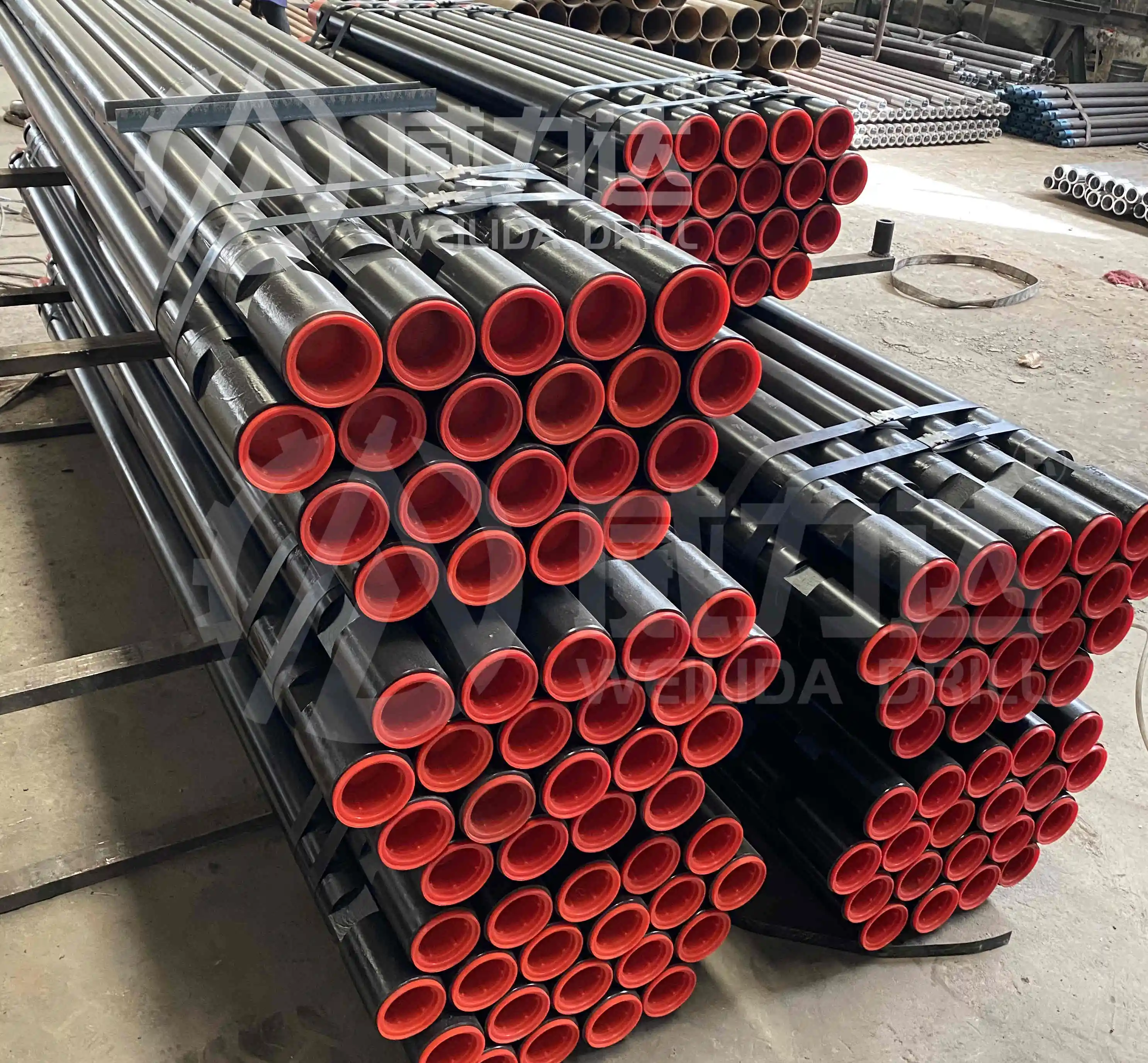 High Quality  89mm 102mm 108mm 114MM DTH Drill Pipe For Watering & Mining Holes Manufacturers from exported worldwide