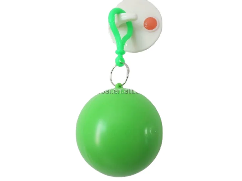 PE Disposable Emergency Poncho packed in ball