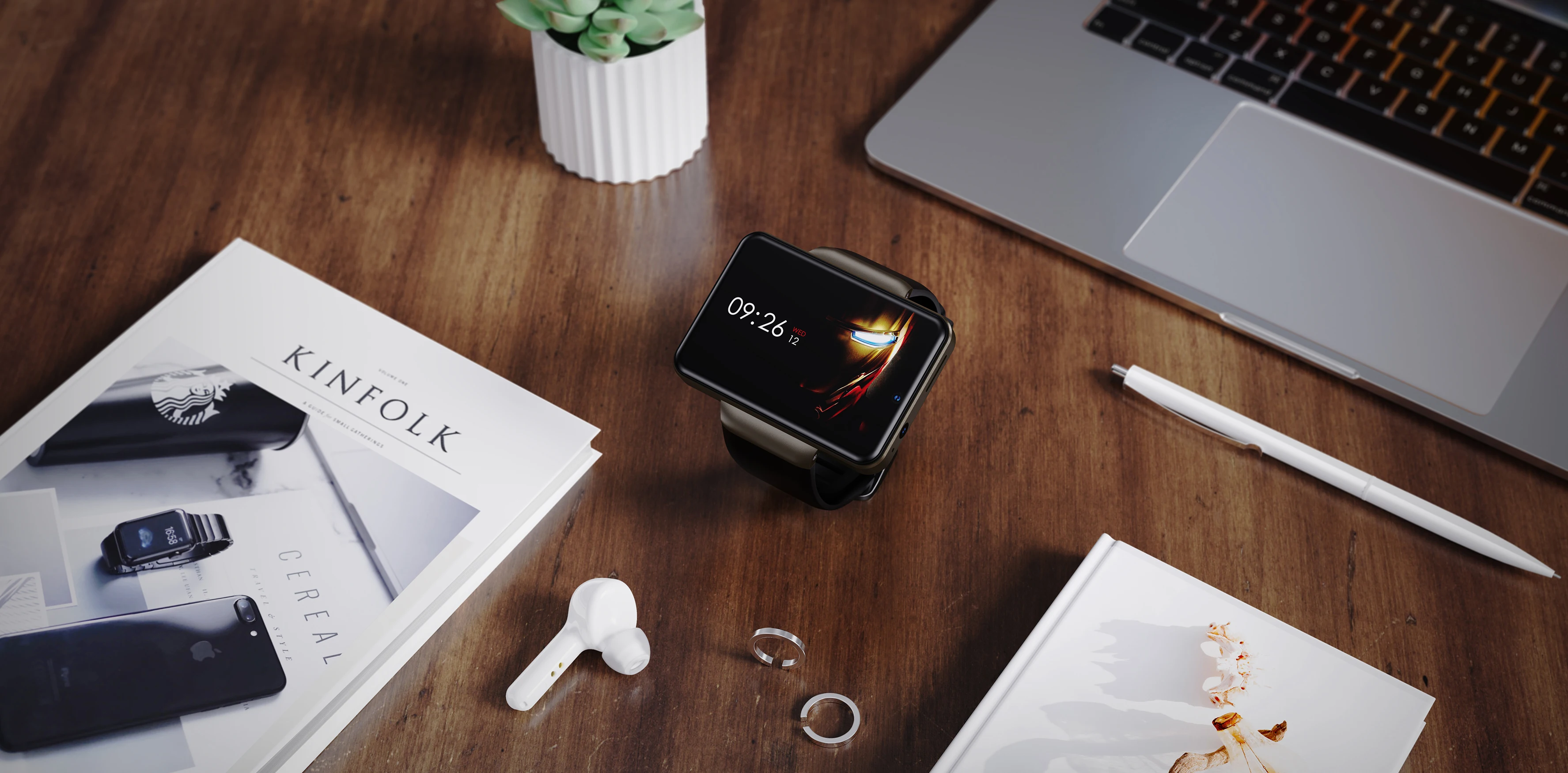 DM101 Smart Watch 2.4Inch Touch Screen Dual Camera Android Ios Smartwatch GPS WiFi 4G Smart Watch Phone DM101