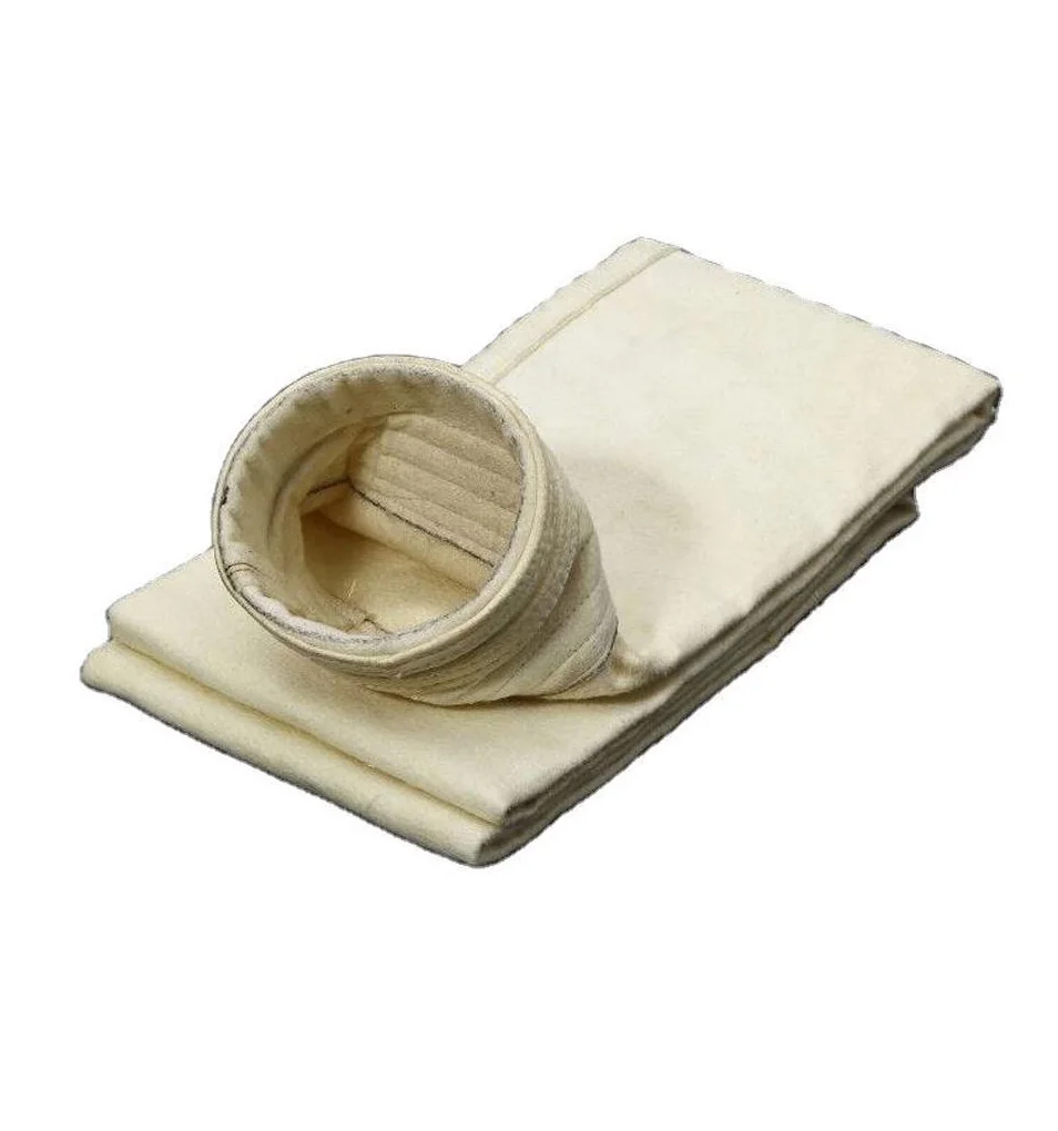 High Temperature Industrial Dust Filter Bag Polypropylene Dust Collector Antistatic Fibre Dust Filter Felt Material Filter Bag