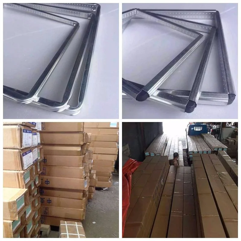 High frequency welding flexible aluminum special insulating glass strip aluminum spacer aluminum pad