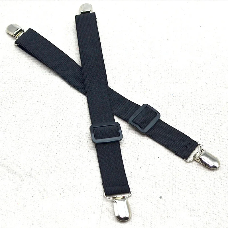 Premium Nickel Full Mattress Cover Fitted Sheet Clips to Hold Sheets in Place White Sheet Holders