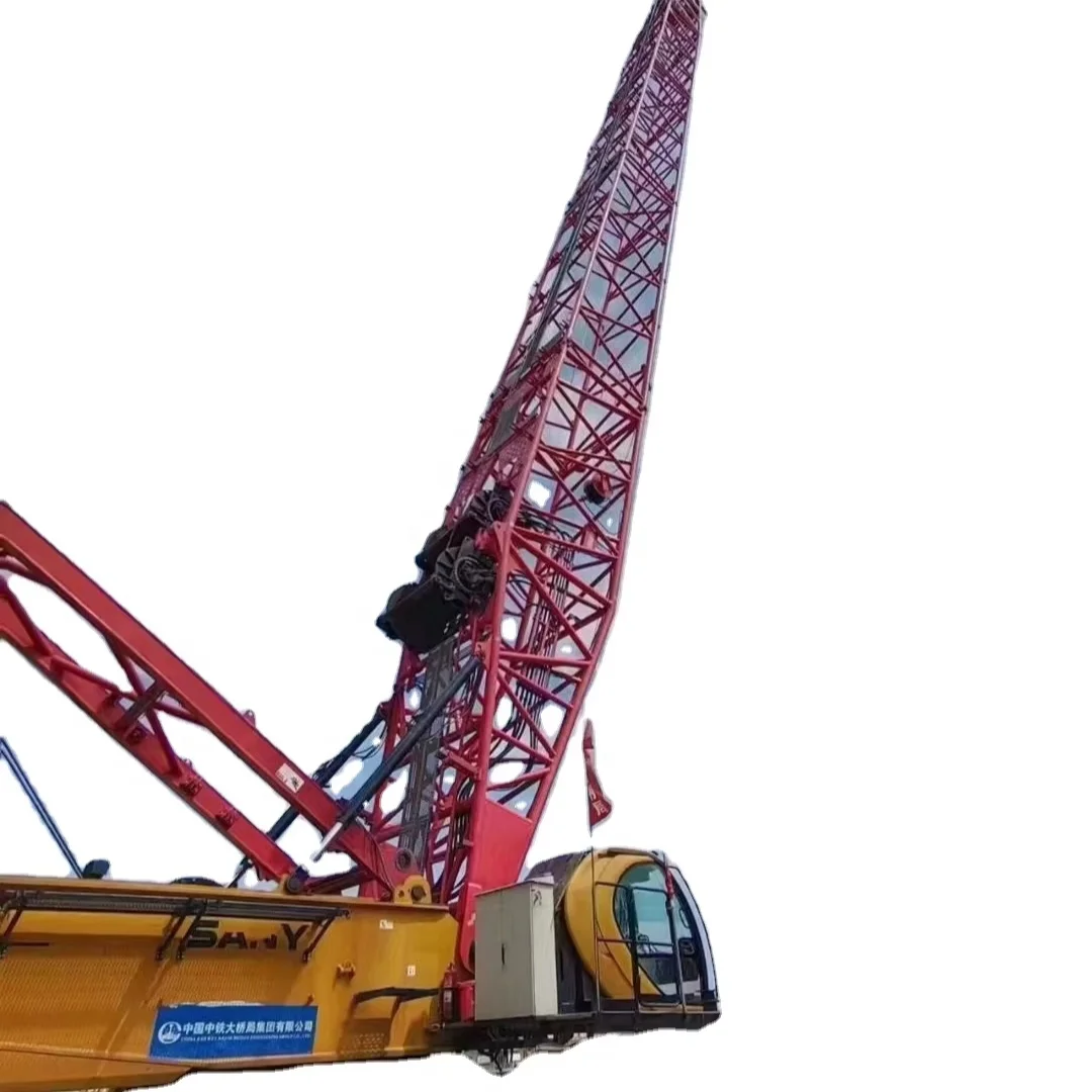 Used 2019 year China SANY SCC3500A 350 Ton Mobile Hydraulic Crawler Crane with Cheap Price