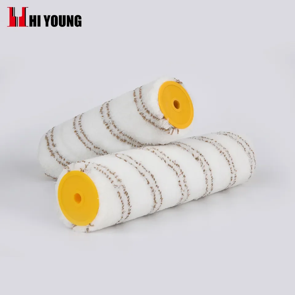 High Density Woven Polyester Microfiber Rollers For Smooth Surfaces Painting