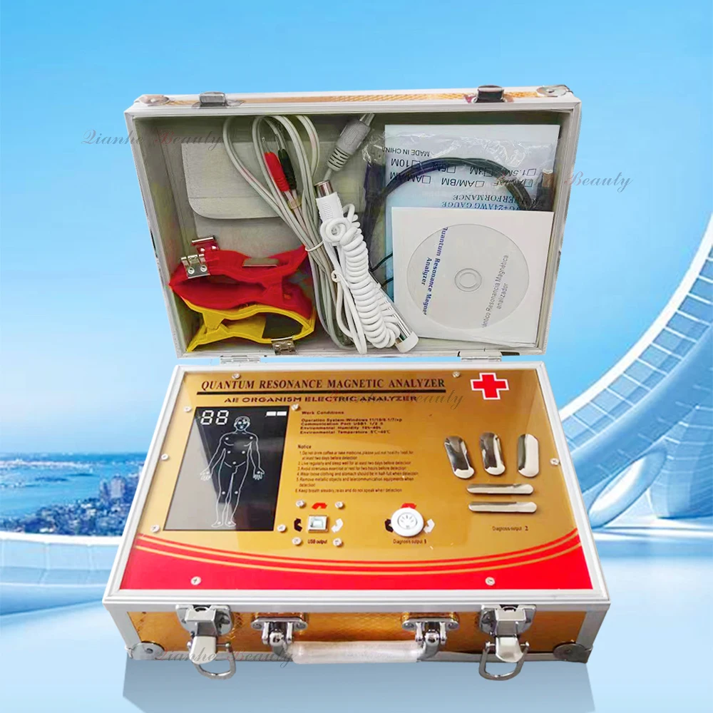 Spanish Polish German French Korean Dutch 15th quantum magnetic resonance health body analyser