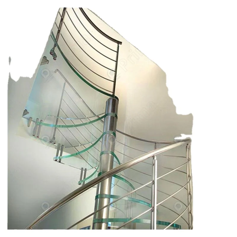 Luxury Modern Stylish staircase handrail aluminium gold railing aluminum designs