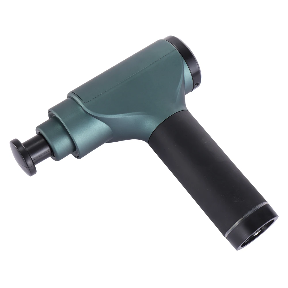 Chinese cordless body massage gun with best LG battery 1800mA forceful vibration  deep tissue super quite booster massage gun