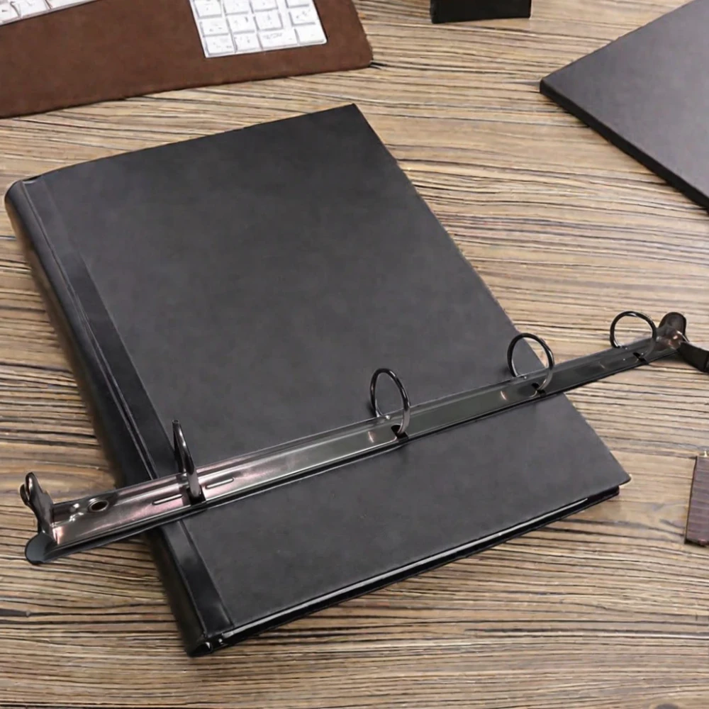 Large Size Metal Binder with Ring Clip Archive Clip File Folder Stationery Hardware Accessories Notebook Hardware Accessories