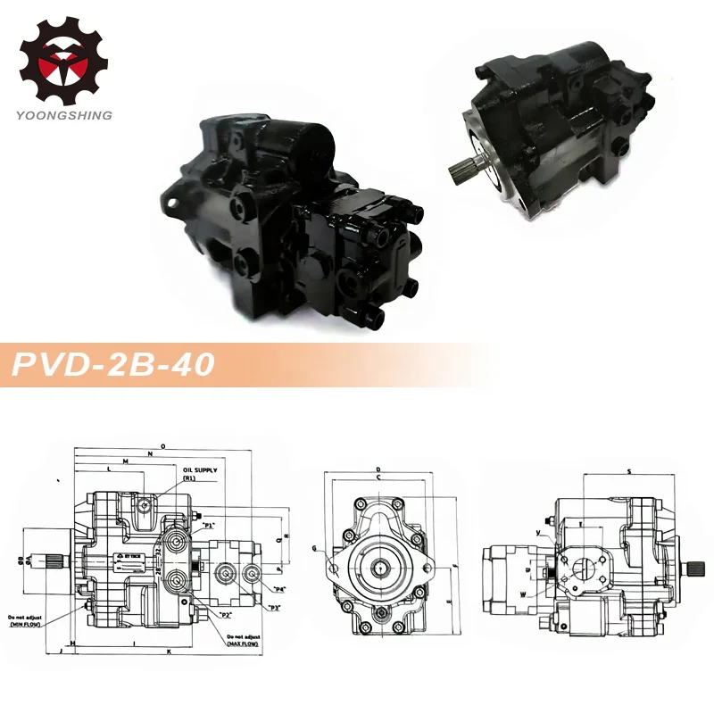 PVD-2B-40 PUMP Hydraulic Main Pump for Excavator